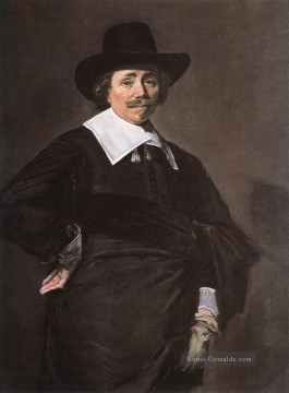 Porträt eines stehenden Mannes Niederlande Goldene Zeitalter Frans Hals Ölgemälde